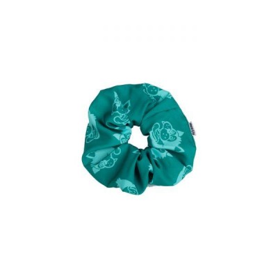 GAMBLER SCRUNCHIE (PETROL/MINT)