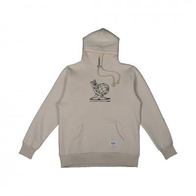 IVORY BEAR HOODIE