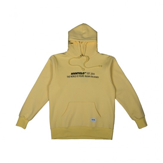 YELLOW THE WORLD IS YOURS HOODIE