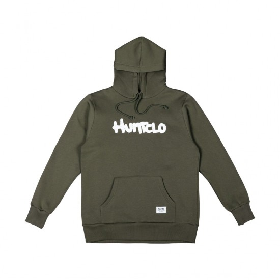 KHAKI SPRAY HOODIE