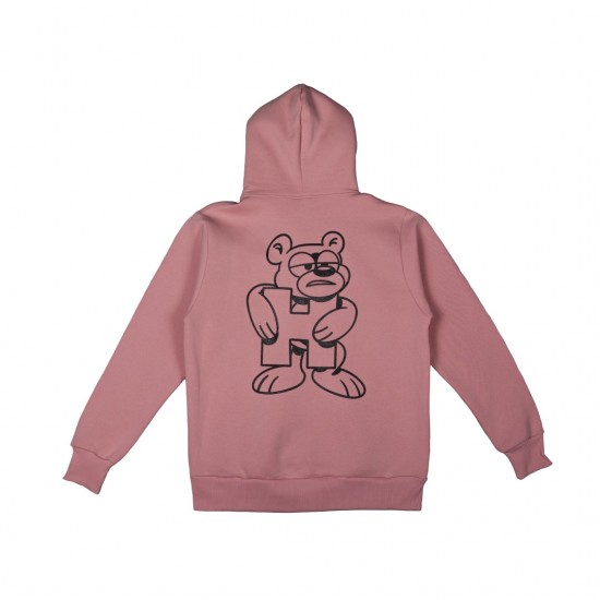 PINK BEAR'S PROTECT ZIP-HOODIE