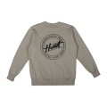IVORY CIRCULAR CREWNECK