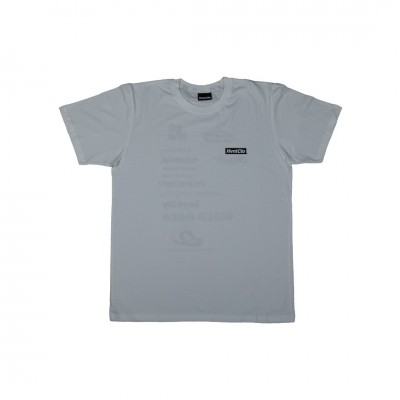 WHITE ALL LOGOS TEE