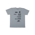 WHITE ALL LOGOS TEE