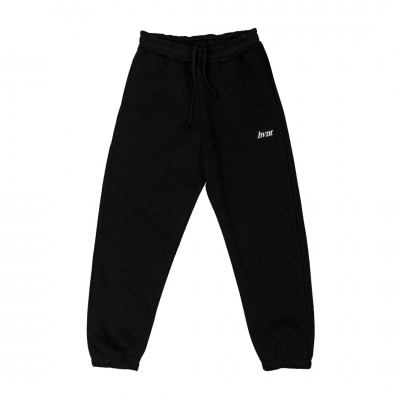 BLACK SIDEWAYS SWEATPANT