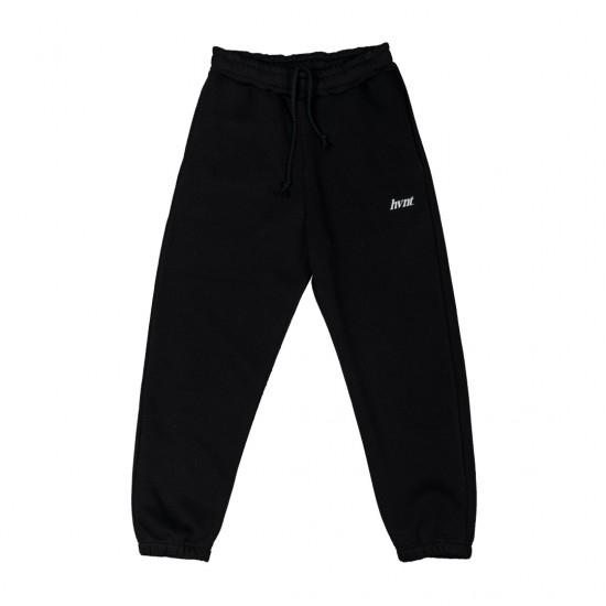 BLACK SIDEWAYS SWEATPANT