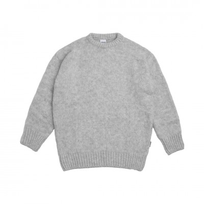 CLASSIC HEATHER GREY SWEATER