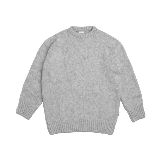 CLASSIC HEATHER GREY SWEATER