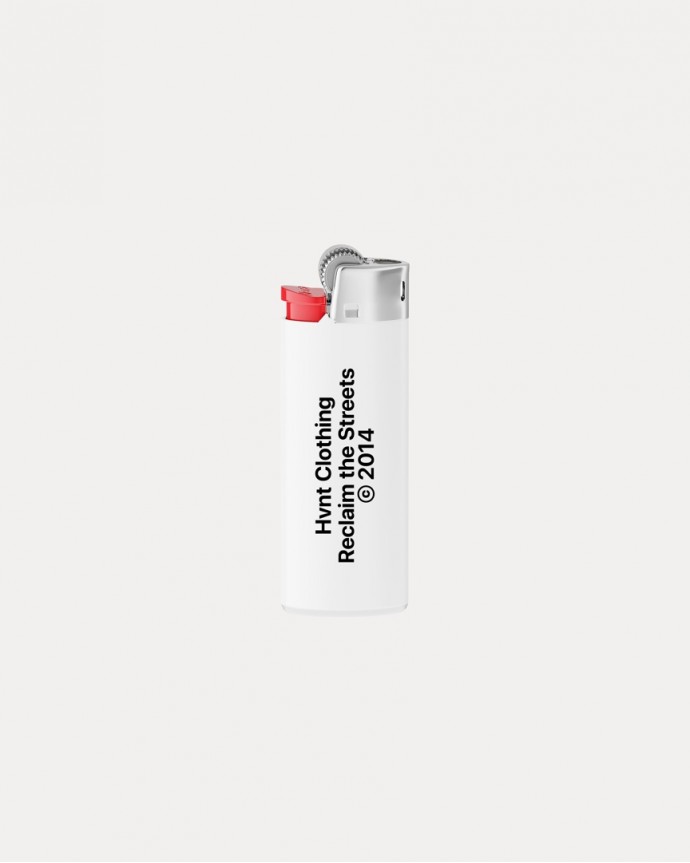 WHITE RECLAIM THE STREETS LIGHTER