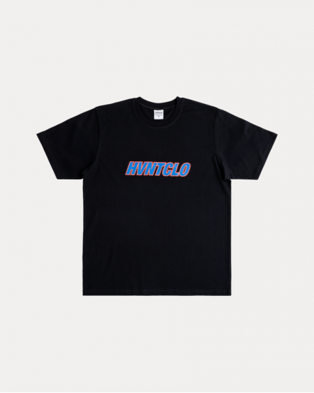 2-TONES SIDEWAYS BLACK TEE