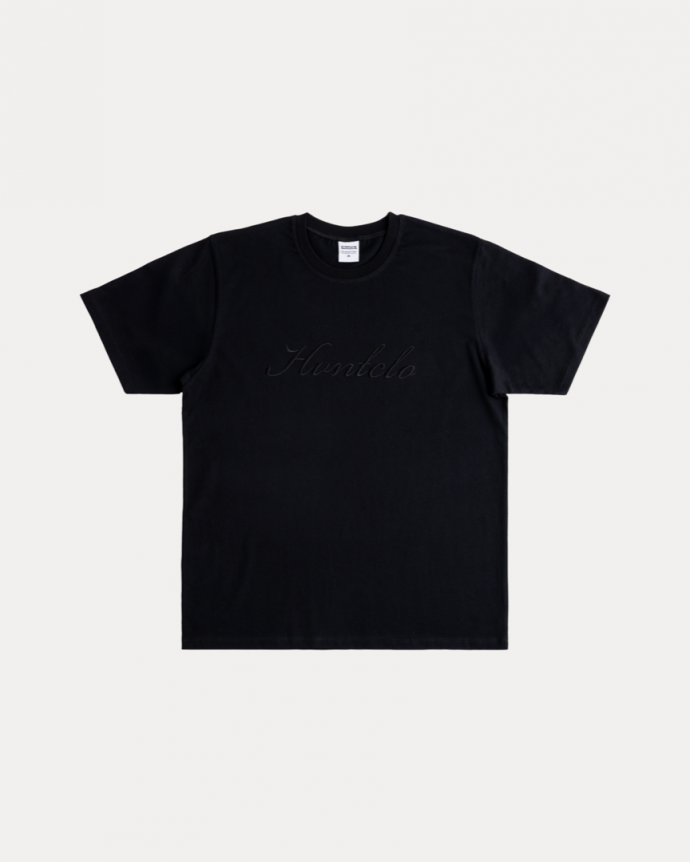 CALLIGRAPHY FONT BLACK TEE