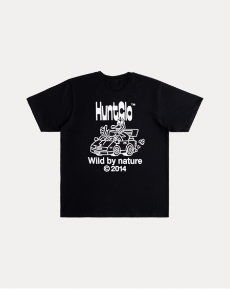 WILD BY NATURE BLACK TEE