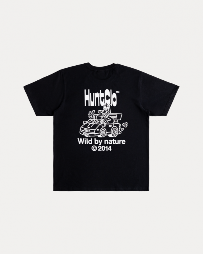 WILD BY NATURE BLACK TEE