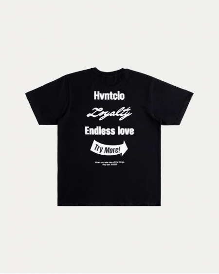 ENDLESS LOVE BLACK TEE
