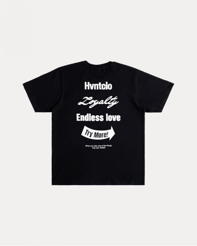 ENDLESS LOVE BLACK TEE