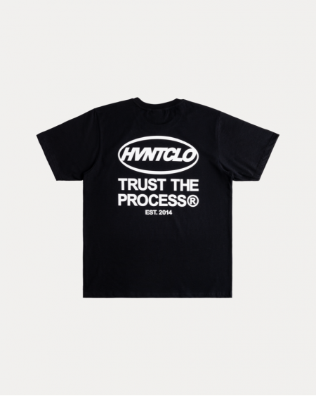TRUST THE PROCESS BLACK TEE