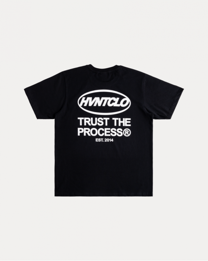 TRUST THE PROCESS BLACK TEE