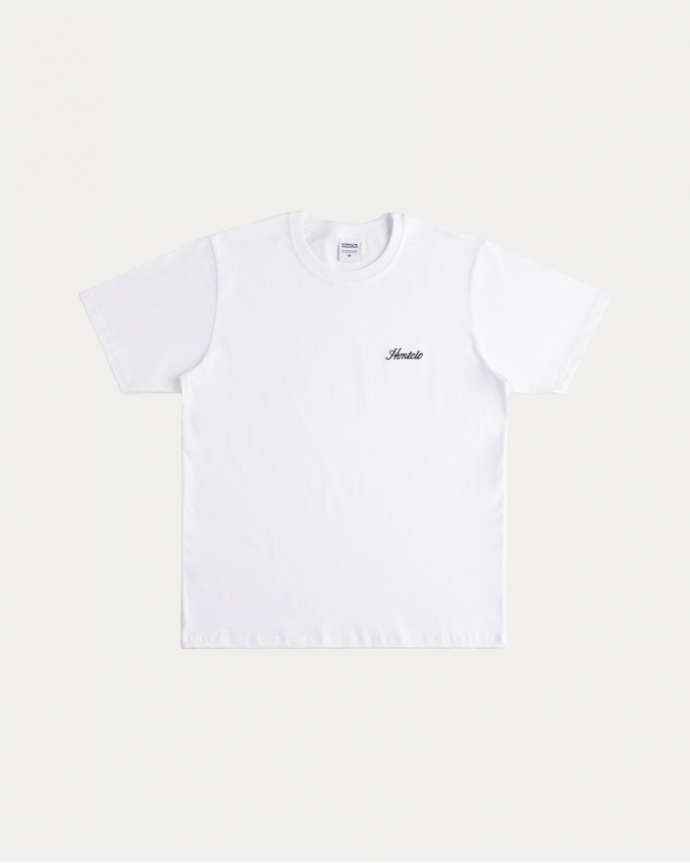 CLASSIC SIDEWAYS WHITE TEE