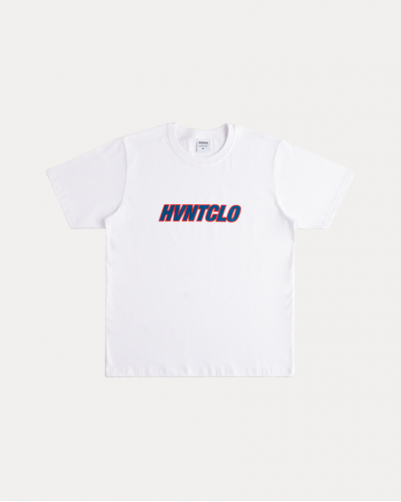 2-TONES SIDEWAYS WHITE TEE
