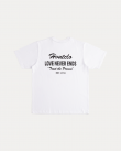 LOVE NEVER ENDS WHITE TEE