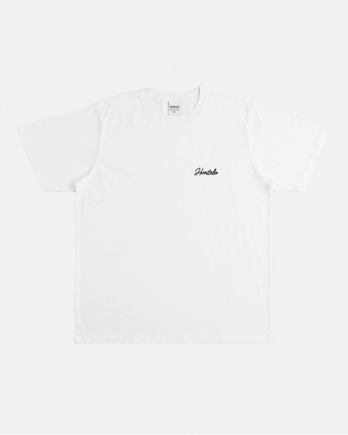 WHITE EQUAL FONT TEE