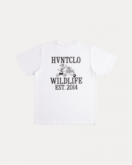 WILDLIFE WHITE TEE