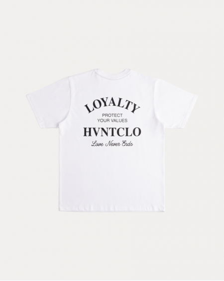 PROTECT YOUR VALUES WHITE TEE