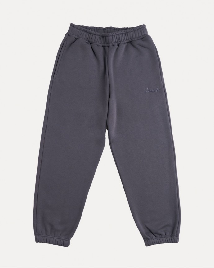 DARK GREY TONE TO TONE SWEATPANT