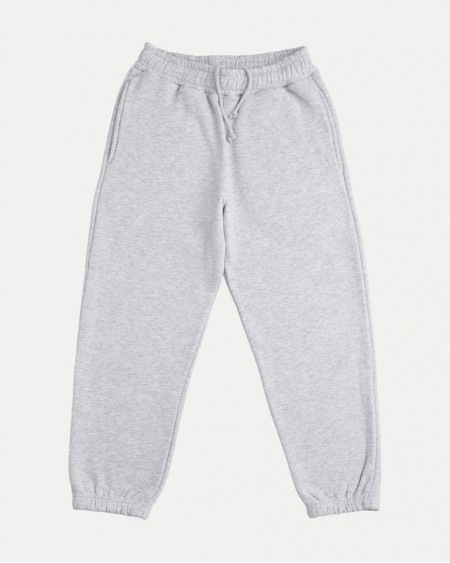 HEATHER GREY CALLIGRAPHY SWEATPANT