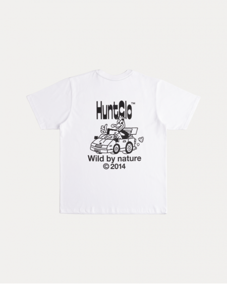 WILD BY NATURE WHITE TEE