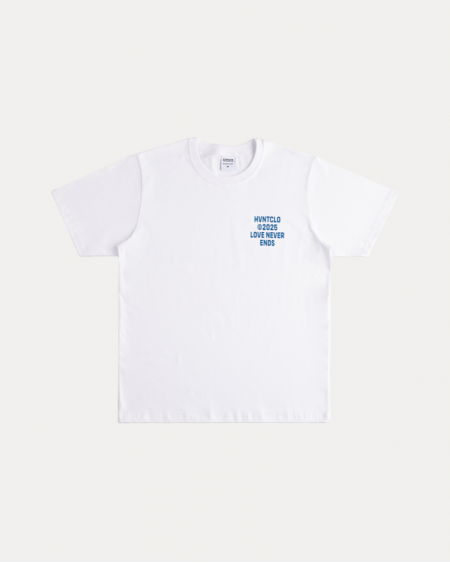 CAT W/ THE GUN WHITE TEE