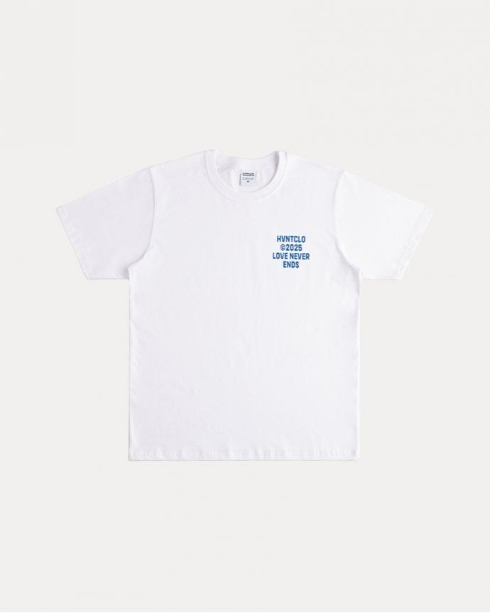 CAT W/ THE GUN WHITE TEE