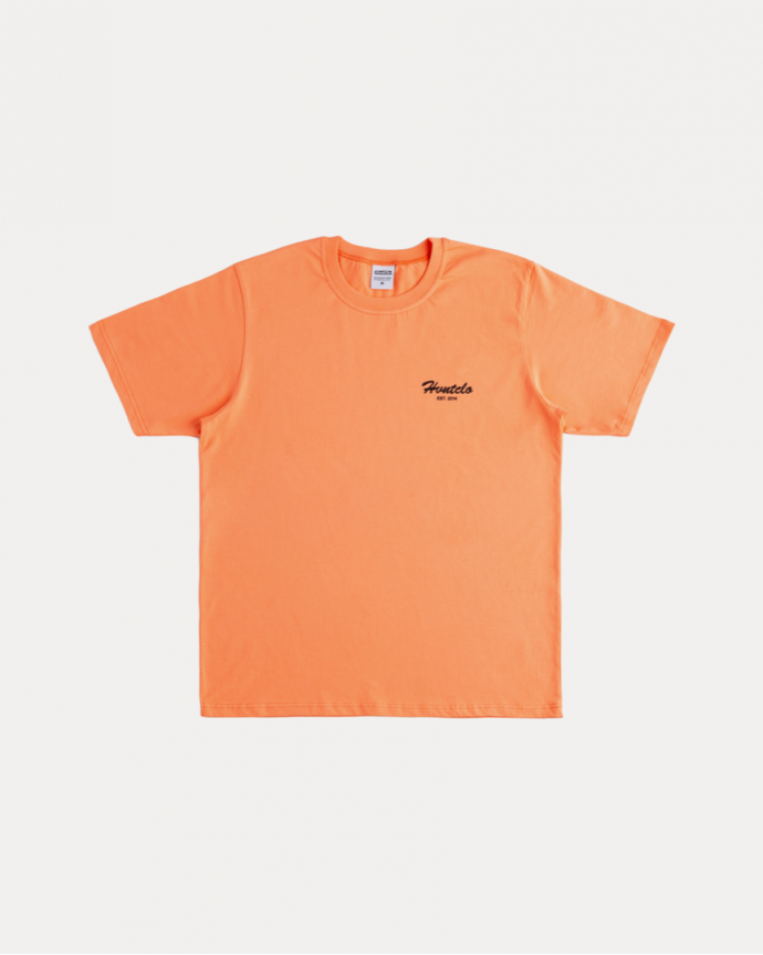 LOVE NEVER ENDS PEACH TEE