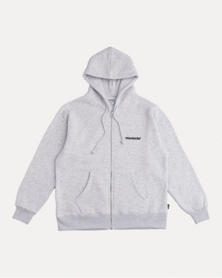 HEATHER GREY ALL TIME HVNTERS ZIP-HOODIE