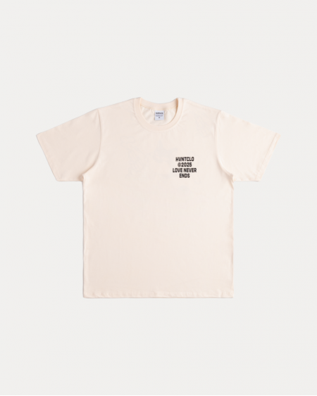 CAT W/ THE GUN IVORY TEE