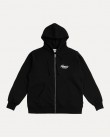 BLACK THE WORLD IS OURS ZIP-HOODIE