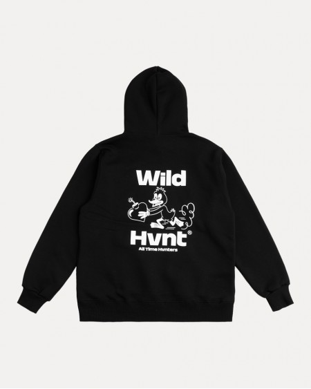 BLACK ALL TIME HVNTERS HOODIE