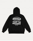 BLACK TRUST THE PROCESS HOODIE
