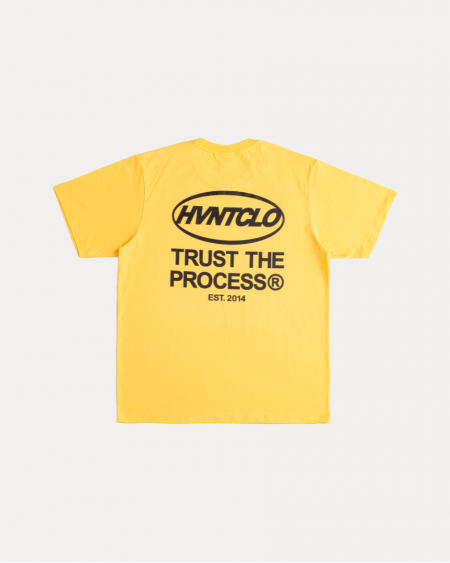 TRUST THE PROCESS YELLOW TEE