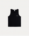 TIME IS POWER BLACK TANK-TOP