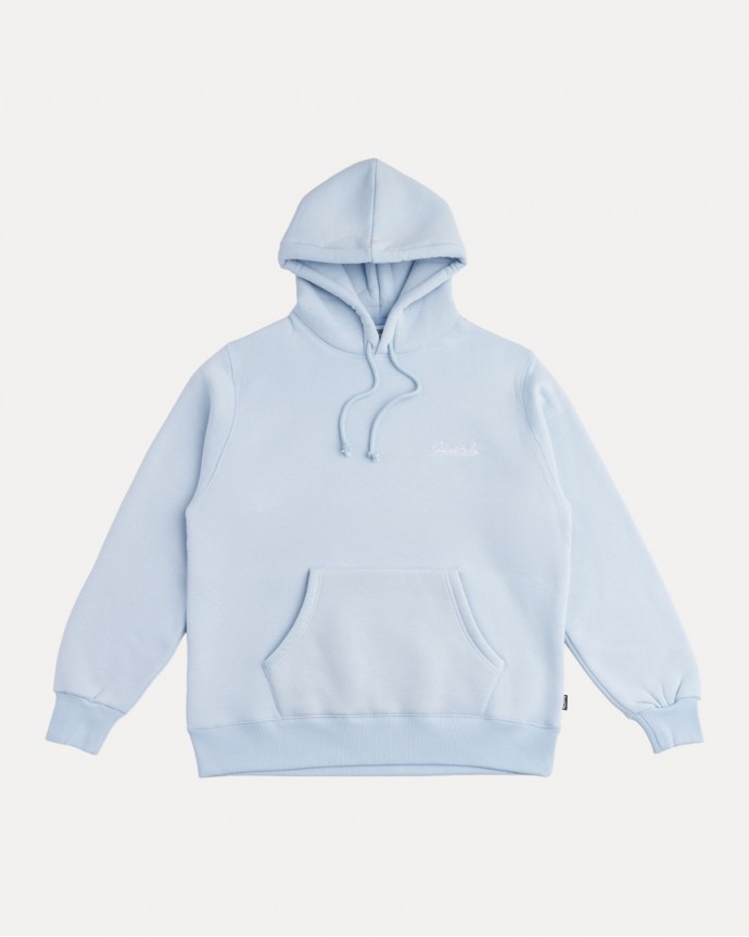 LIGHT BLUE EQUAL FONT HOODIE