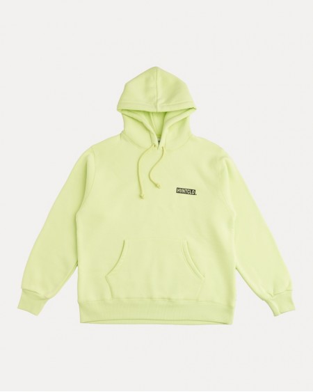 NEON LIGHT GREEN TIME IS POWER HOODIE