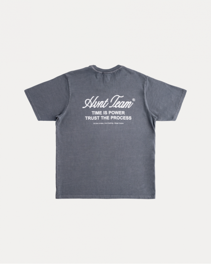 TIME IS POWER GREY TEE