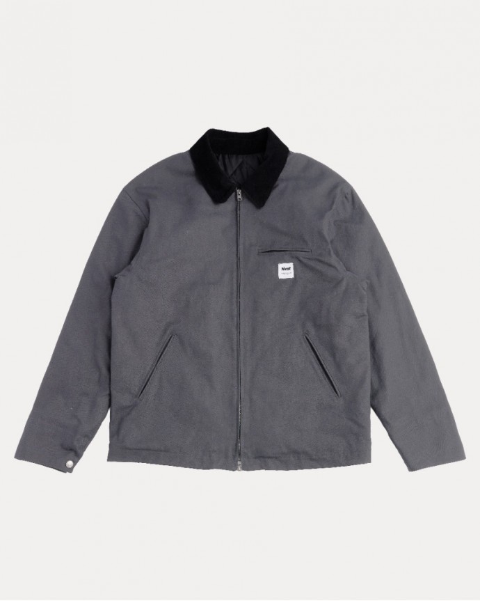 GREY CLASSIC LOGO JACKET