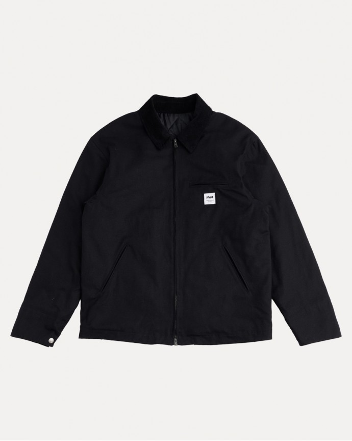 BLACK CLASSIC LOGO JACKET