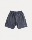 BRUSHED FONT GREY SHORTS