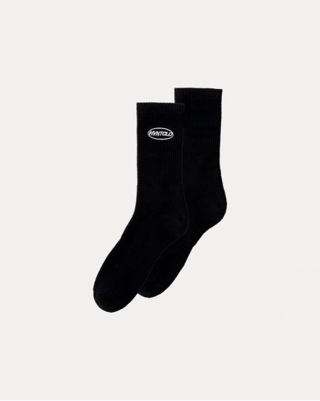 OVAL BLACK SOCKS