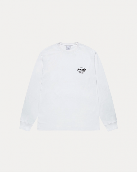 TRUST THE PROCESS WHITE LONGSLEEVE