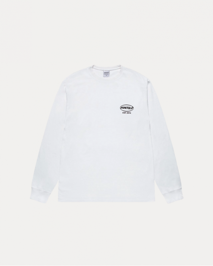 TRUST THE PROCESS WHITE LONGSLEEVE