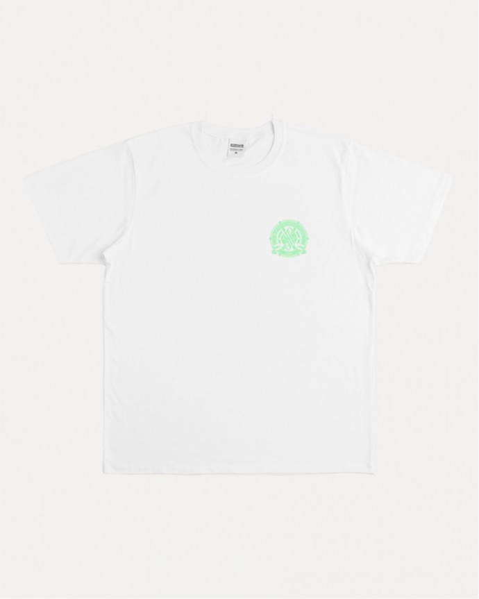 WHITE HVNTCLO x HOODFELLAZ TEE
